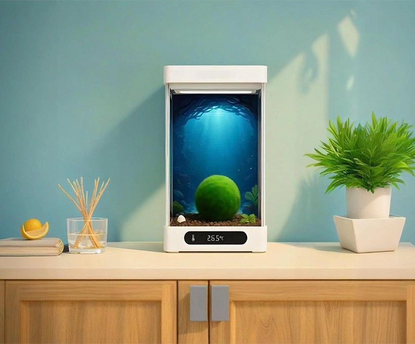 Blog-moss ball tank